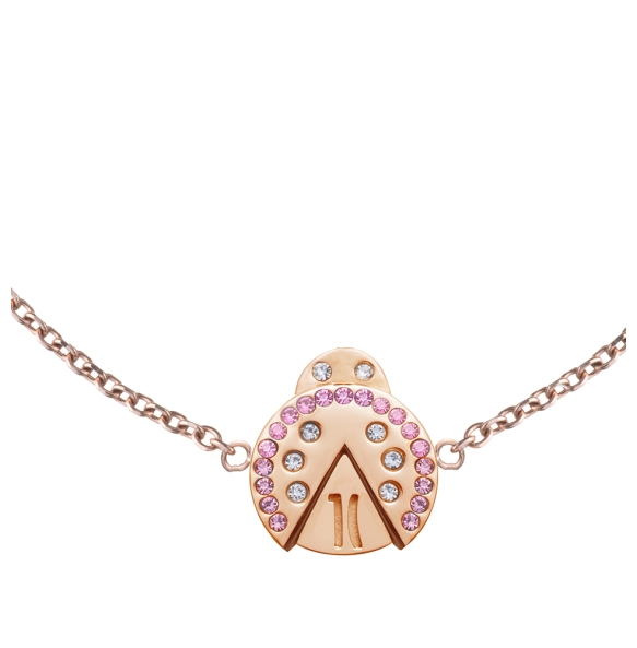 Βραχιόλι ALVIERO MARTINI 1A CLASSE Ladybug Lane Bracelet 1696953 Ροζ Χρυσό Βραχιόλι ALVIERO MARTINI 1A CLASSE Ladybug Lane Bracelet 1696953 Ροζ Χρυσό